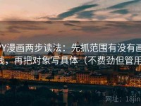 YY漫画两步读法：先抓范围有没有画线，再把对象写具体（不费劲但管用）